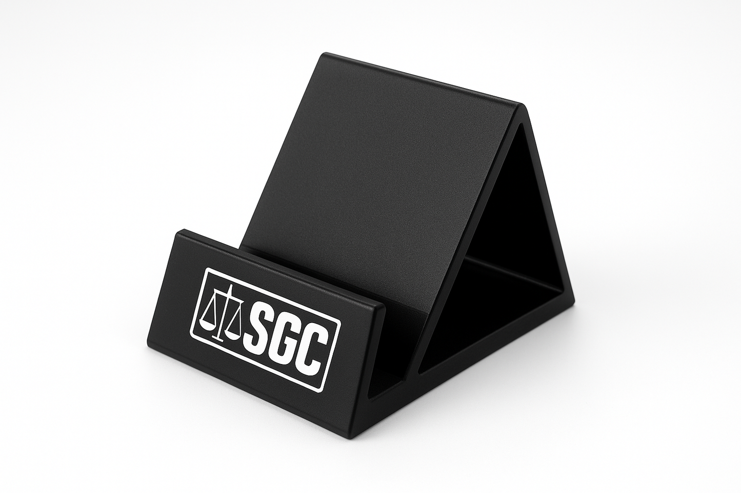 black SGC card stand