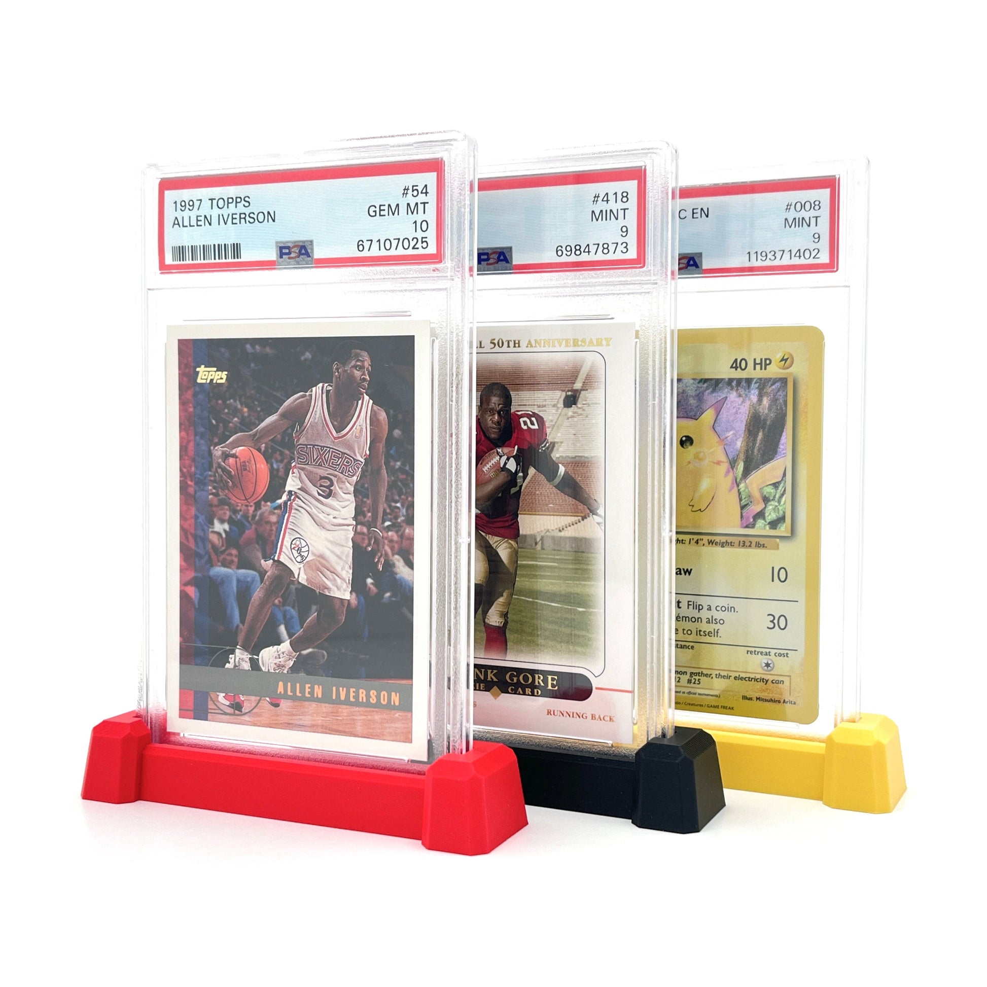 PSA graded card stands