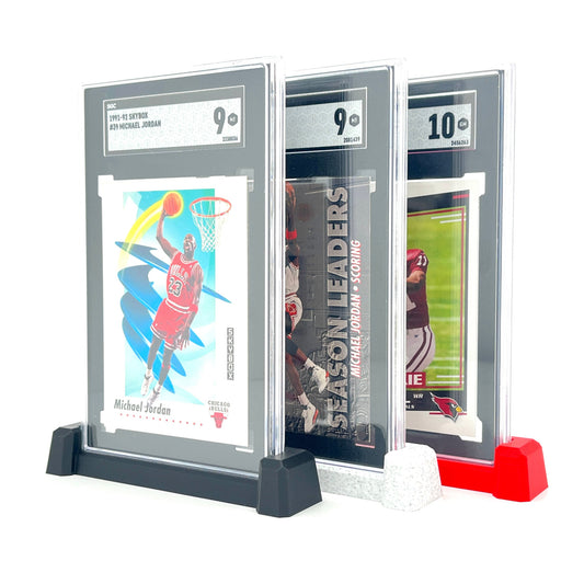 SGC graded sports cards stands