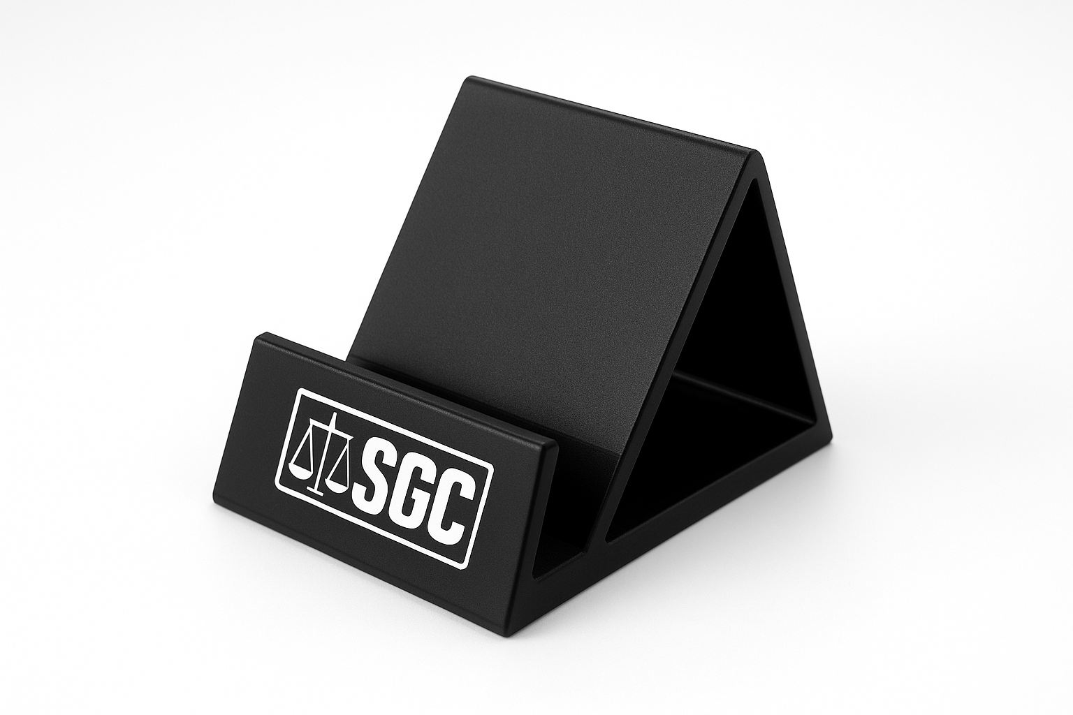 black SGC card stand